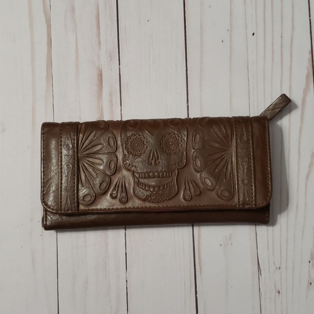 🔅2/$25🔅Loungefly Sugar Skull Wallet